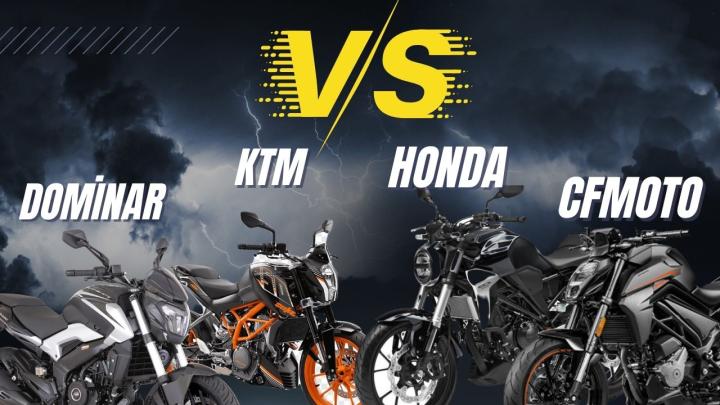     250cc naked motorlar, NK250, Bajaj Dominar 250D, Honda CB250R, KTM 250 Duke, Yamaha MT-25, motosiklet fiyatları, ikinci el motor fiyatları, sporcu motosikletleri, günlük kullanım motosikletleri, s