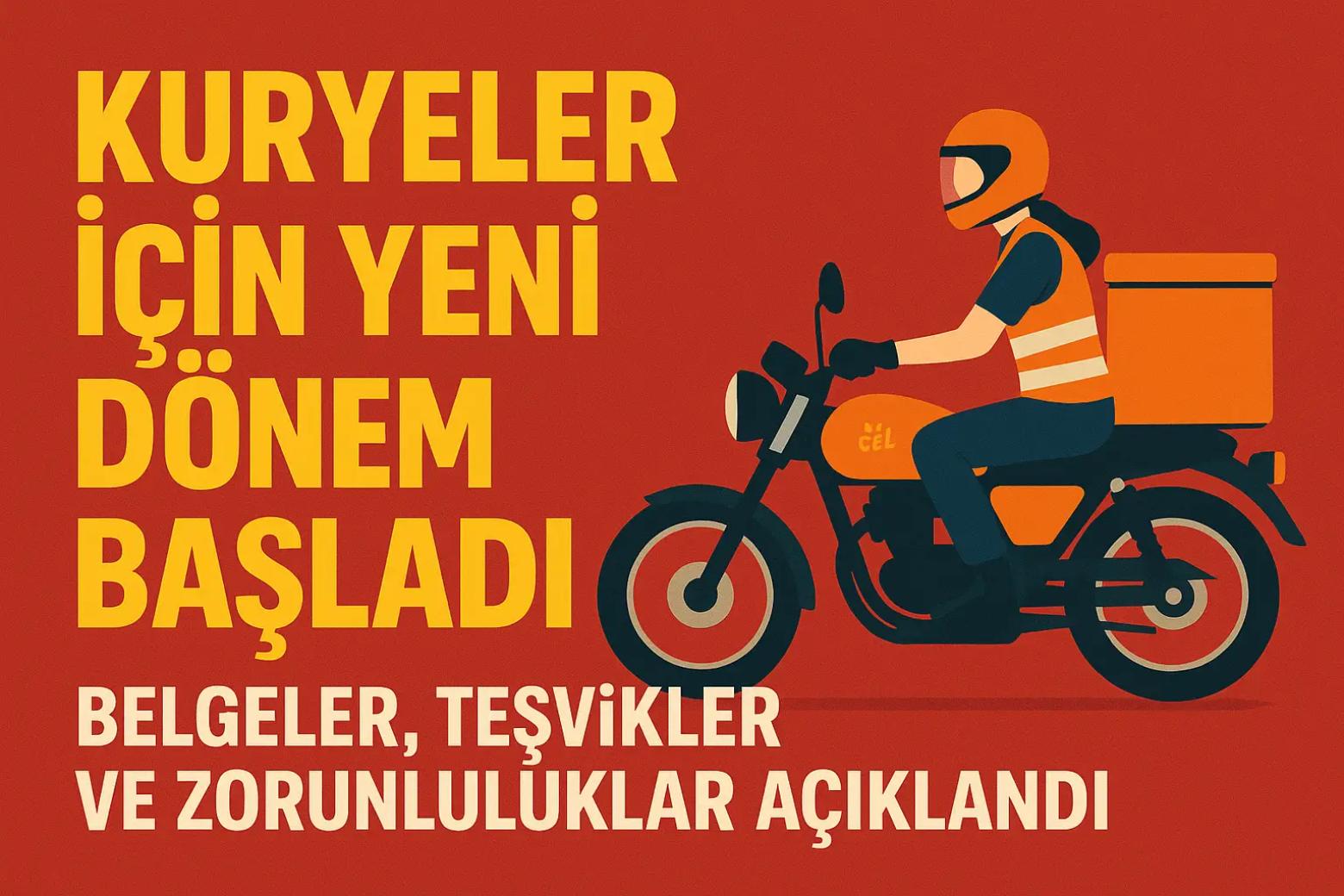 Moto Kuryeler İçin Yeni Dönem Başladı! Belgeler, -SBK MOTOR