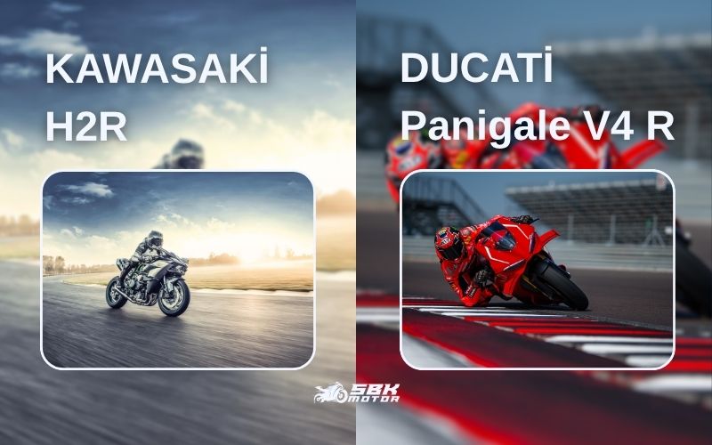 Şimdi gelelim en çok merak edilen listeye. Bu listede hem fabrika verileri hem de gerçek dünya performansları dikkate alınmıştır.  1. Kawasaki Ninja H2R  Maksimum hız: ~400 km/h (teorik) Motor: 998 cc supercharged Güç: 300+ HP  Kawasaki Ninja H2R, resmi olarak pist kullanımına özel üretilmiş bir modeldir ve trafiğe çıkamaz. Ancak hız denildiğinde akla gelen ilk motosikletlerden biridir. Supercharger teknolojisi sayesinde standart motosikletlerin çok ötesinde bir performans sunar.  2. Kawasaki Ninja H2  Maksimum hız: ~330-350 km/h Yol kullanımına uygun versiyon  H2R’nin yol versiyonu olan bu model, elektronik sınırlamalara rağmen oldukça yüksek hızlara ulaşabilmektedir. Özellikle modifiye edildiğinde 350 km/h seviyeleri görülebilmektedir.