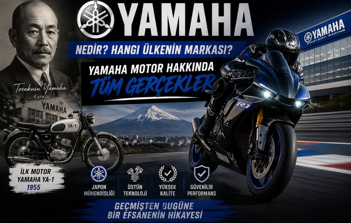 Yamaha Nedir? Hangi Ülkenin Markası? Yamaha Motor Hakkında Tüm Gerçekler