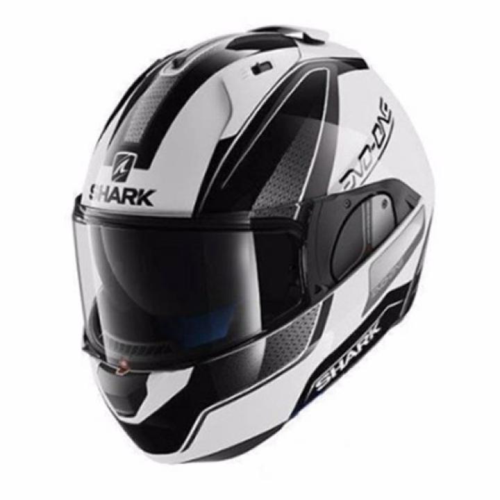 SHARK EVO-ONE Kaskı Özellikleri, Model Adı: EVO-ONE, Ağırlık: 1.5kg, Malzeme: Polycarbonate, Sertifika: UN ECE REG 22.05, Tüm SHARK Modeli Özellikleri