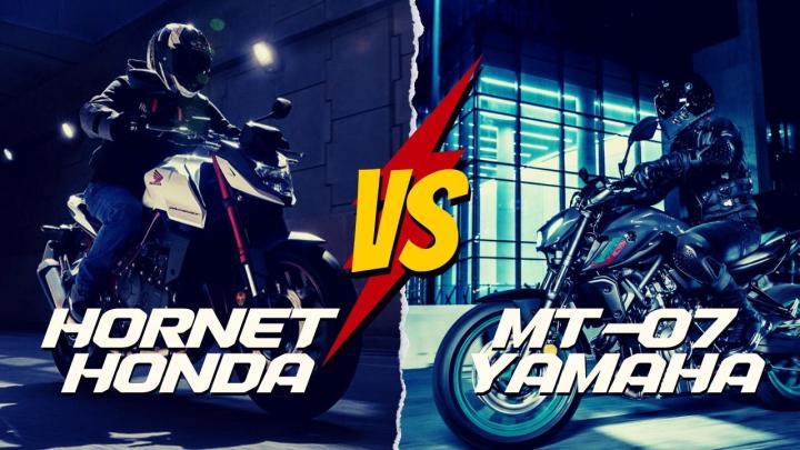 <p>Yamaha MT-07 vs Honda Hornet Kiyaslaması yapılmıştır. Yamaha MT-07'mi Yoksa Honda Hornet'mi bu Kıyaslamanın Galibi Gelecek?</p>