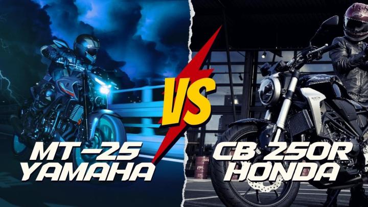 <p>Yamaha MT-25 vs Honda CB 250 R Karşılaştırılması | Yamaha MT-25 vs Honda CB 250 R Kıyaslaması Sizce Bu Kıyaslamanın Galibi Kim? </p>