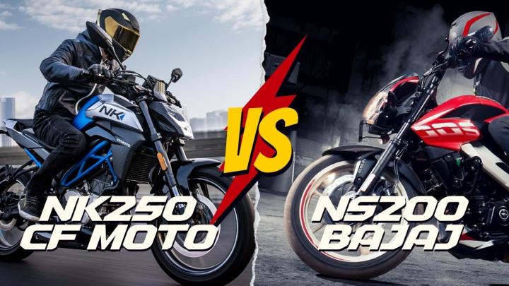<p>CF MOTO NK 250 vs BAJAJ PULSAR NS200 Karşılaştırması? Bu Kıyaslama'nın Galibi Kim Olacaktır? Haydi gelin birlikte inceleyelim.</p>