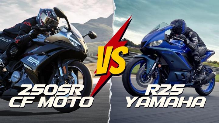 <p>CFMOTO 250SR vs YAMAHA R25 Kıyaslaması, sizce bu Kıyaslamanın Galibi Kim olur. Bir Taraftan Çift Silindirli Motosiklet Bir Taraftan Tek Silindirli Motosiklet Sizce Bu Kıyaslamanın Galibi Kimdir Gelin Hep Birlikte Özelliklerine Bakarak Karar Verelim</p>