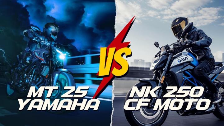 <p>Yamaha MT 25 'mi Yoksa CFMOTO NK250'mi alır bu kıyaslamayı. İki Motosikletin Mükemmel özellikleri var sizce bu kıyaslamanın Galibi CFMOTO NK250 'mi Yoksa MT25'mi Gelin Hep birlikte İnceleyelim</p>