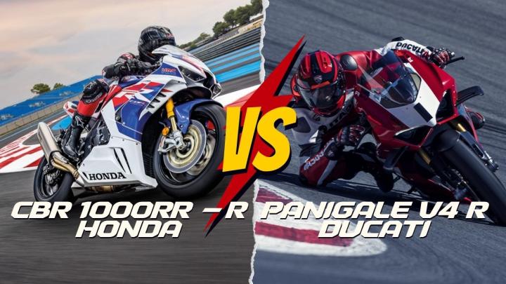 <p>Bugün H2R'dan sonra en güçlü içi Süpersport Motosikletlerimizi Kıyaslıyoruz. Honda CBR1000RR-R vs Ducati Panigale V4 R kıyaslaması, sizce Bu iki güçlü Motosikletlerden Alan Kim Olur?</p>