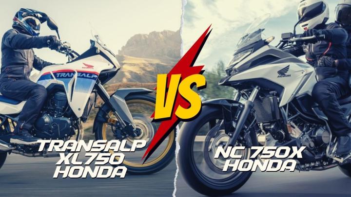 <p>Honda Transalp XL750 vs Honda NC750 X Karşılaştırma : GÜÇ 92hp  58.5hp , TORK 75nm.  69nm., AĞIRLIK 208kg  214kg, SELE 85cm  80cm, LASTİK Ön - Arka(90/90-R21 / 150/70-R18)  Ön - Arka(120/70 R17 / 160/60 R17), TOP SPEED 203km/h  200km/h, YAKIT KAPASİTESİ 16.9 litre  14.1 litre, YAKIT TÜKETİMİ 4.4 litre  3.5 litre  SUBAP Çift Silindir, 8 Subaplı  Çift Silindir, 8 Subaplı</p>
