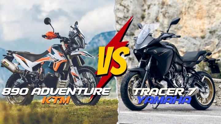 KTM 890 ADVENTURE vs YAMAHA TRACER 7 Kıyaslaması  Bu iki Motosiklet Kıyaslamasının Kazananı Sizce Kim Olur?