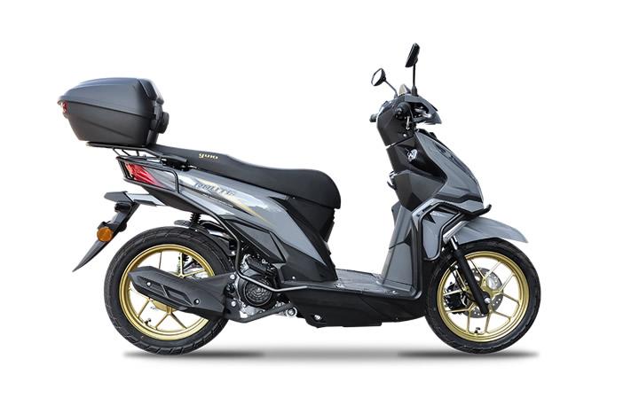 YUKI ROUTE 110 Motosiklet Modeli Özellikleri: Tork:8.8nm., Güç:9hp, Ağırlık:99, Top Speed:86, Yakıt Kapasitesi: 4.5, Yakıt Tüketimi: 3, Silindir Adeti:1, Valf Adeti: 2