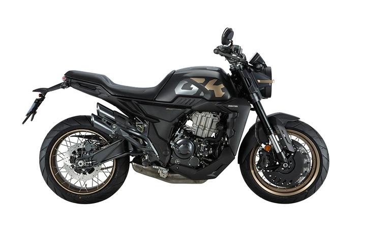 Zontes 350GK Motosiklet Modeli Özellikleri: Tork:32.8nm., Güç:29hp, Ağırlık:180, Top Speed:165, Yakıt Kapasitesi: 17, Yakıt Tüketimi: 3.2, Silindir Adeti:1, Valf Adeti: 4