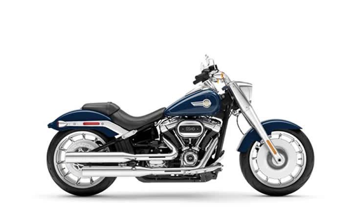 HARLEY DAVİDSON  Fat Boy 114 Motosiklet Modeli Özellikleri: Tork:155nm., Güç:94hp, Ağırlık:317, Top Speed:260, Yakıt Kapasitesi: 18.9, Yakıt Tüketimi: 5.5, Silindir Adeti:4, Valf Adeti: 16