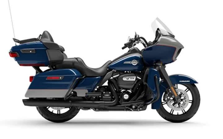 HARLEY DAVİDSON Road Glide Limited Motosiklet Modeli Özellikleri: Tork:160nm., Güç:87hp, Ağırlık:423, Top Speed:200, Yakıt Kapasitesi: 22.7, Yakıt Tüketimi: 6.3, Silindir Adeti:4, Valf Adeti: 16