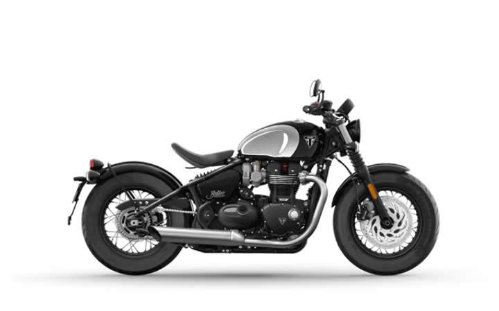 TRIUMPH BONNEVILLE BOBBER CHROME EDITION  Motosiklet Modeli Özellikleri: Tork:106nm., Güç:78hp, Ağırlık:251, Top Speed:170, Yakıt Kapasitesi: 12, Yakıt Tüketimi: 4.6, Silindir Adeti:1, Valf Adeti: 8