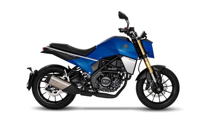 Peugeot PM-01 125 Motosiklet Modeli Özellikleri: Tork:11nm., Güç:14hp, Ağırlık:152, Top Speed:120, Yakıt Kapasitesi: 12.5, Yakıt Tüketimi: 2.4, Silindir Adeti:1, Valf Adeti: 4