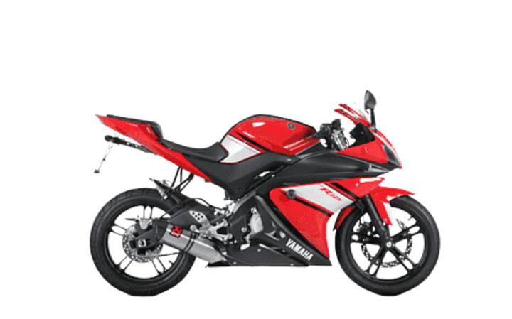 Yamaha YZF R125 Motosiklet Modeli Özellikleri: Tork:12.4nm., Güç:15hp, Ağırlık:129, Top Speed:130, Yakıt Kapasitesi: 11.5, Yakıt Tüketimi: 3, Silindir Adeti:1, Valf Adeti: 4