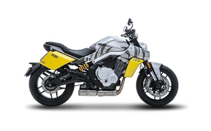 Benda LFS700 Motosiklet Modeli Özellikleri: Tork:63nm., Güç:92.5hp, Ağırlık:2208, Top Speed:210, Yakıt Kapasitesi: 18, Yakıt Tüketimi: 5.6, Silindir Adeti:4, Valf Adeti: 4