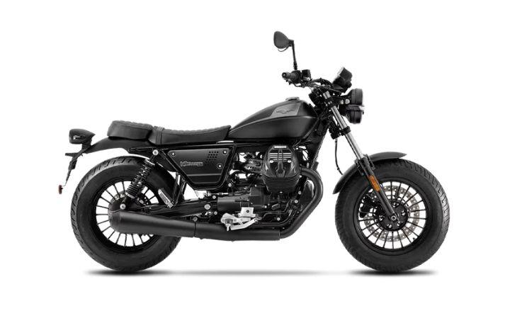 Moto Guzzi V9 Bobber Motosiklet Modeli Özellikleri: Tork:64nm., Güç:73hp, Ağırlık:210, Top Speed:190, Yakıt Kapasitesi: 19, Yakıt Tüketimi: 4.9, Silindir Adeti:2, Valf Adeti: 4