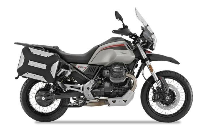 Moto Guzzi V85 TT Travel 850 Motosiklet Modeli Özellikleri: Tork:82nm., Güç:76hp, Ağırlık:211, Top Speed:190, Yakıt Kapasitesi: 28, Yakıt Tüketimi: 4.9, Silindir Adeti:2, Valf Adeti: 8