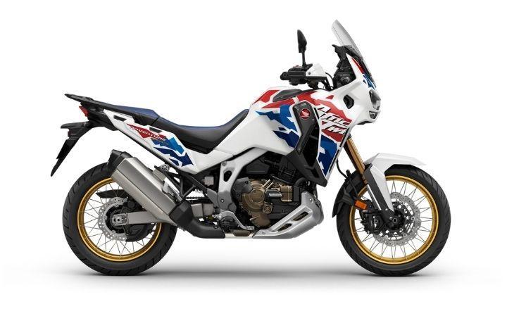 Honda CRF1100L Africa Twin Adventure Sports ES DCT Motosiklet Modeli Özellikleri: Tork:112nm., Güç:102hp, Ağırlık:253, Top Speed:250, Yakıt Kapasitesi: 24.8, Yakıt Tüketimi: 20.5, Silindir Adeti:2, Valf Adeti: 8