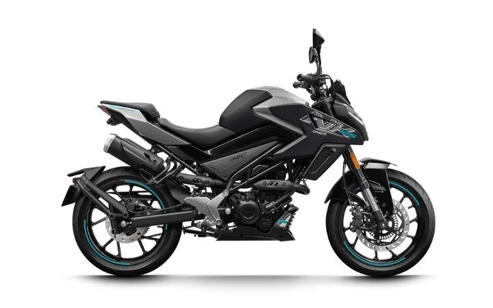 CF MOTO 125NK Motosiklet Modeli Özellikleri: Tork:11nm., Güç:15hp, Ağırlık:142, Top Speed:100, Yakıt Kapasitesi: 12.5, Yakıt Tüketimi: 2.3, Silindir Adeti:1, Valf Adeti: 4