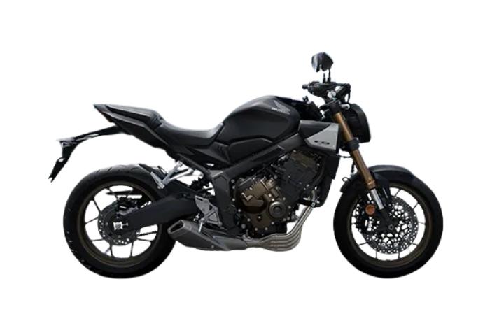 Honda CB650R Motosiklet Modeli Özellikleri: Tork:63nm., Güç:95hp, Ağırlık:207, Top Speed:230, Yakıt Kapasitesi: 15.4, Yakıt Tüketimi: 4.9, Silindir Adeti:4, Valf Adeti: 16