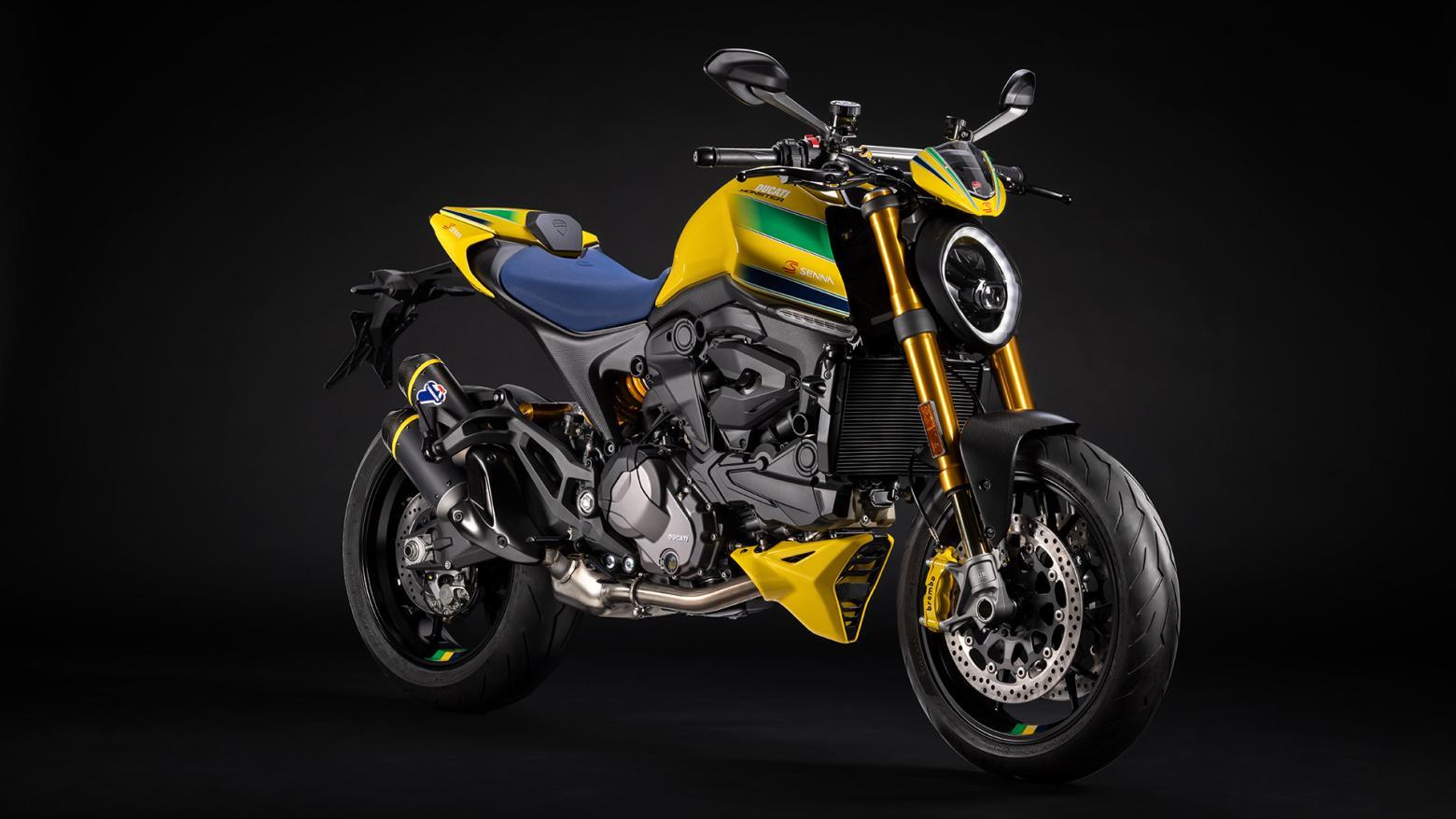 Ducati Monster Senna - 111hp, 93Nm tork, 250 km/h en yüksek hız