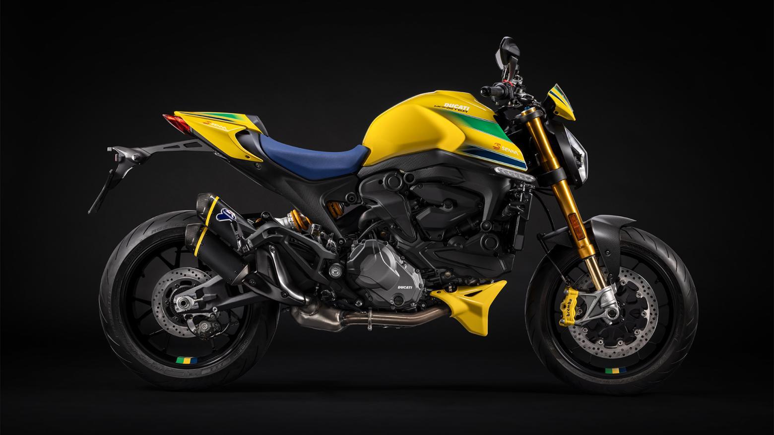 Ducati Monster Senna - 111hp, 93Nm tork, 250 km/h en yüksek hız