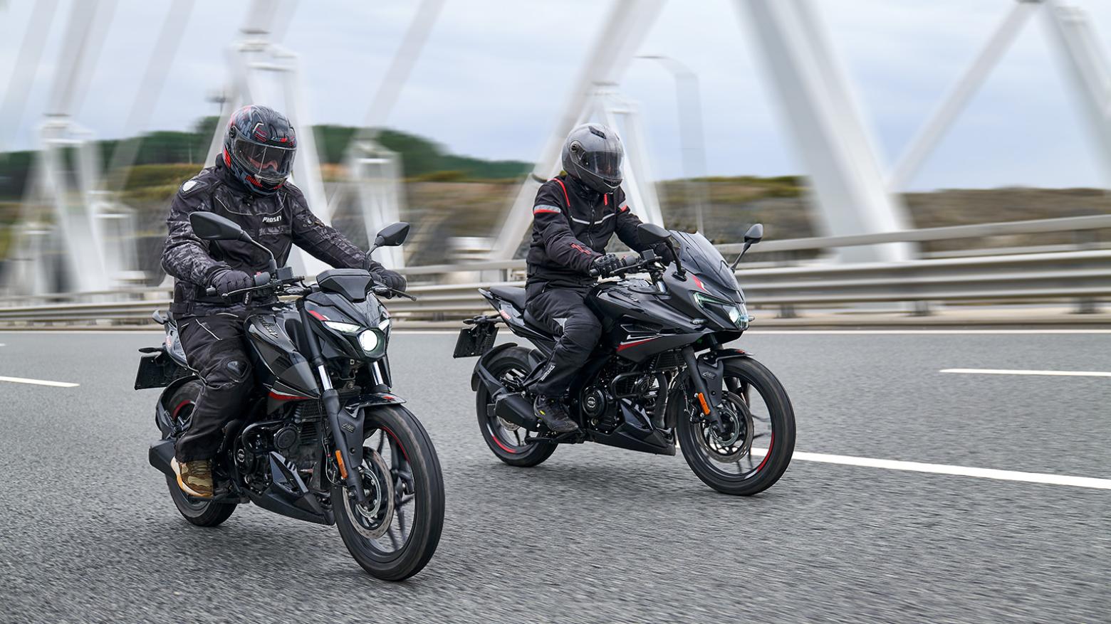 Bajaj Pulsar F 250 - 22.5hp, 21.5Nm tork, 145 km/h en yüksek hız