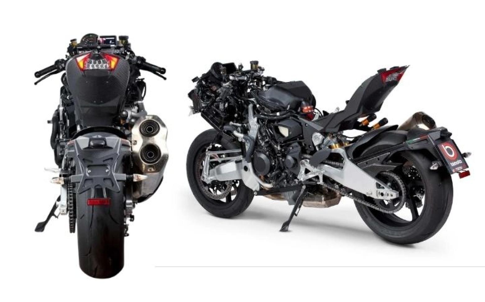 Bimota Tesi H2 - 231hp, 141.7Nm tork, 310 km/h en yüksek hız