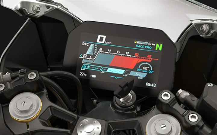 BMW F 450 RR detail