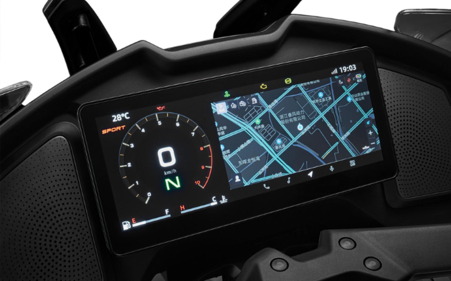 CF MOTO 1250TR-G - 143hp, 120Nm tork, 220 km/h en yüksek hız