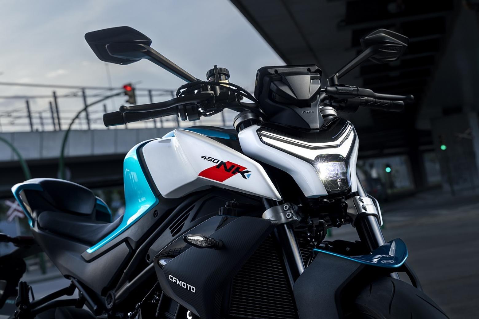 CF MOTO 450NK - 50hp, 39Nm tork, 210 km/h en yüksek hız