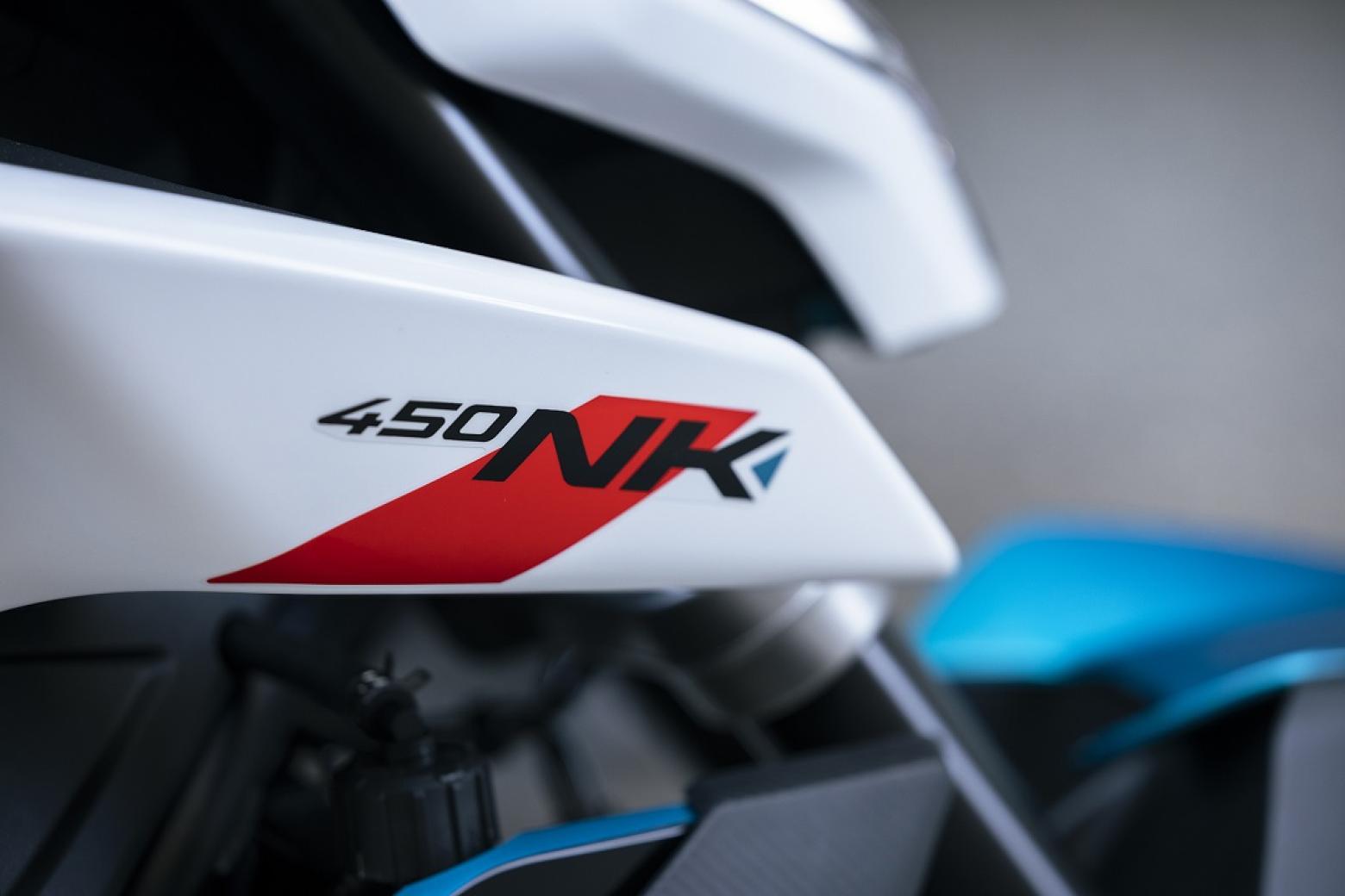 CF MOTO 450NK - 50hp, 39Nm tork, 210 km/h en yüksek hız