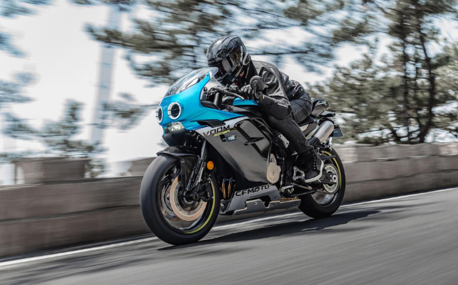 CF MOTO 500SR VOOM - 78hp, 49Nm tork, 239 km/h en yüksek hız