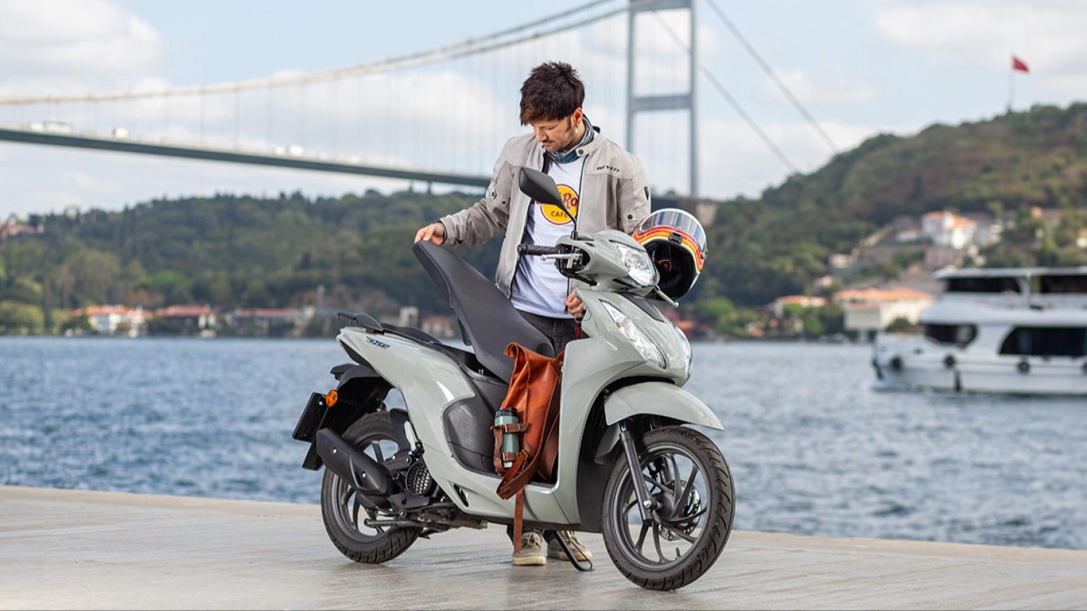 Honda Dio - 8.7hp, 9Nm tork, 102 km/h en yüksek hız