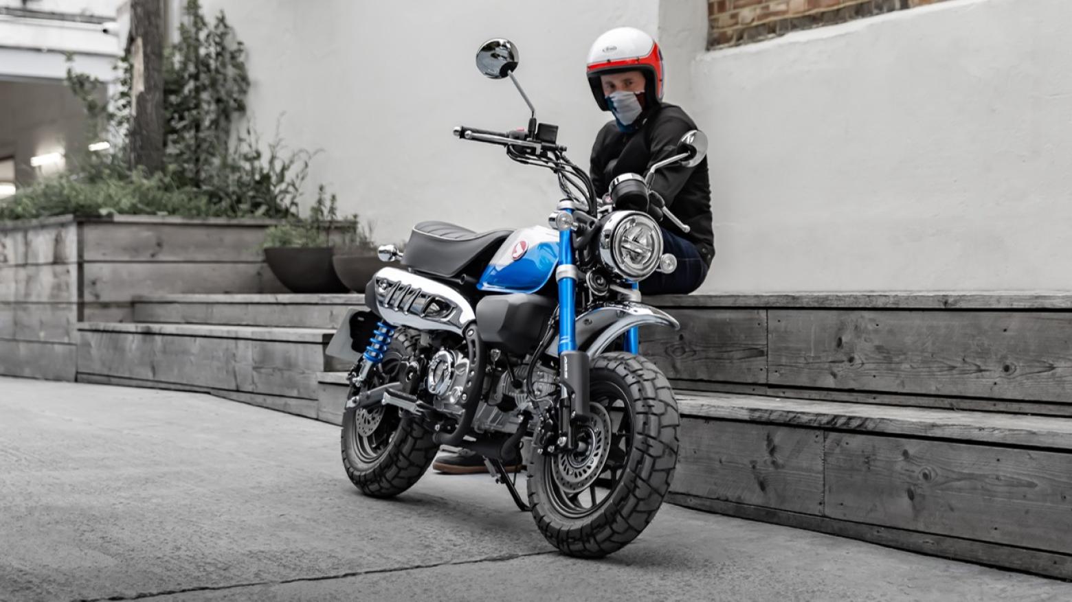 Honda Monkey 125 - 9.3hp, 11Nm tork, 96 km/h en yüksek hız