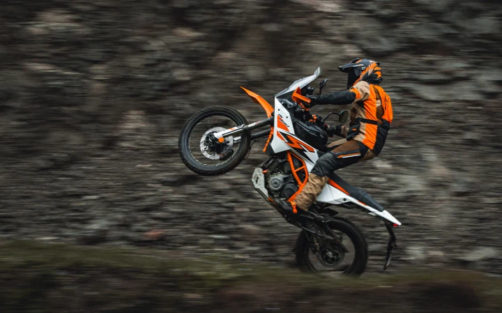 KTM 390 Adventure R - 44hp, 39Nm tork, 160 km/h en yüksek hız