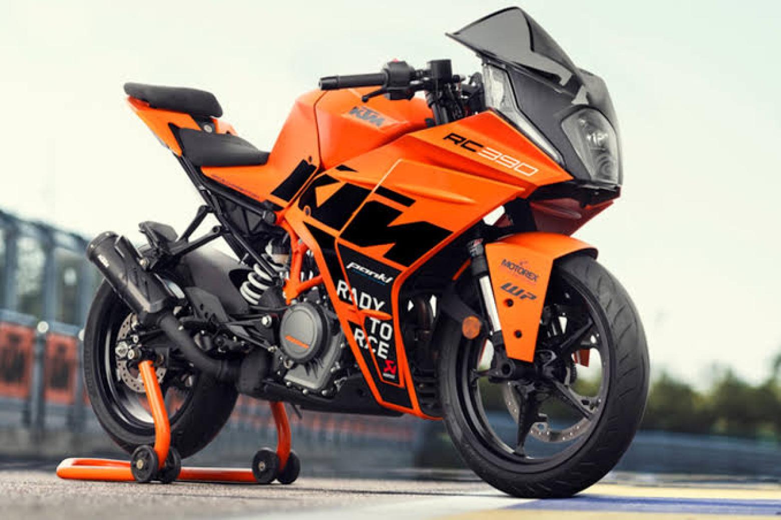 KTM RC 390 - 44hp, 35Nm tork, 167 km/h en yüksek hız