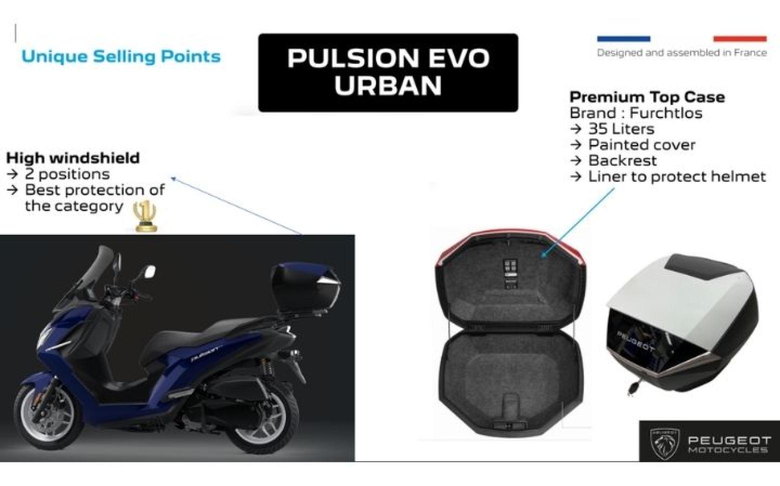 Peugeot Pulsion EVO - 13.5hp, 12Nm tork, 100 km/h en yüksek hız