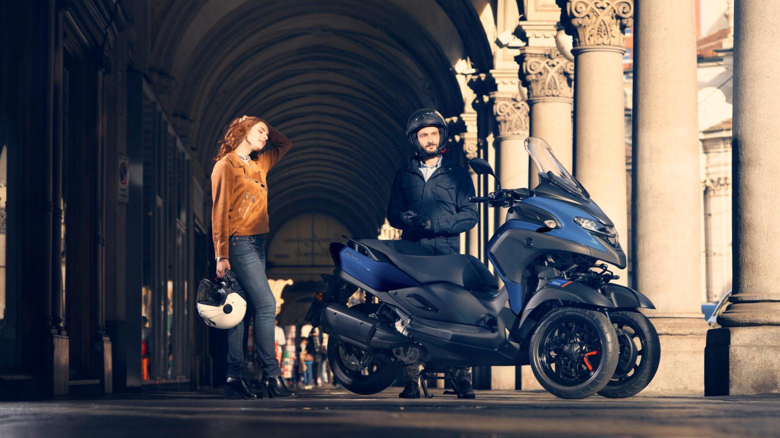 Yamaha Tricity 300 - 27.3hp, 29Nm tork, 160 km/h en yüksek hız