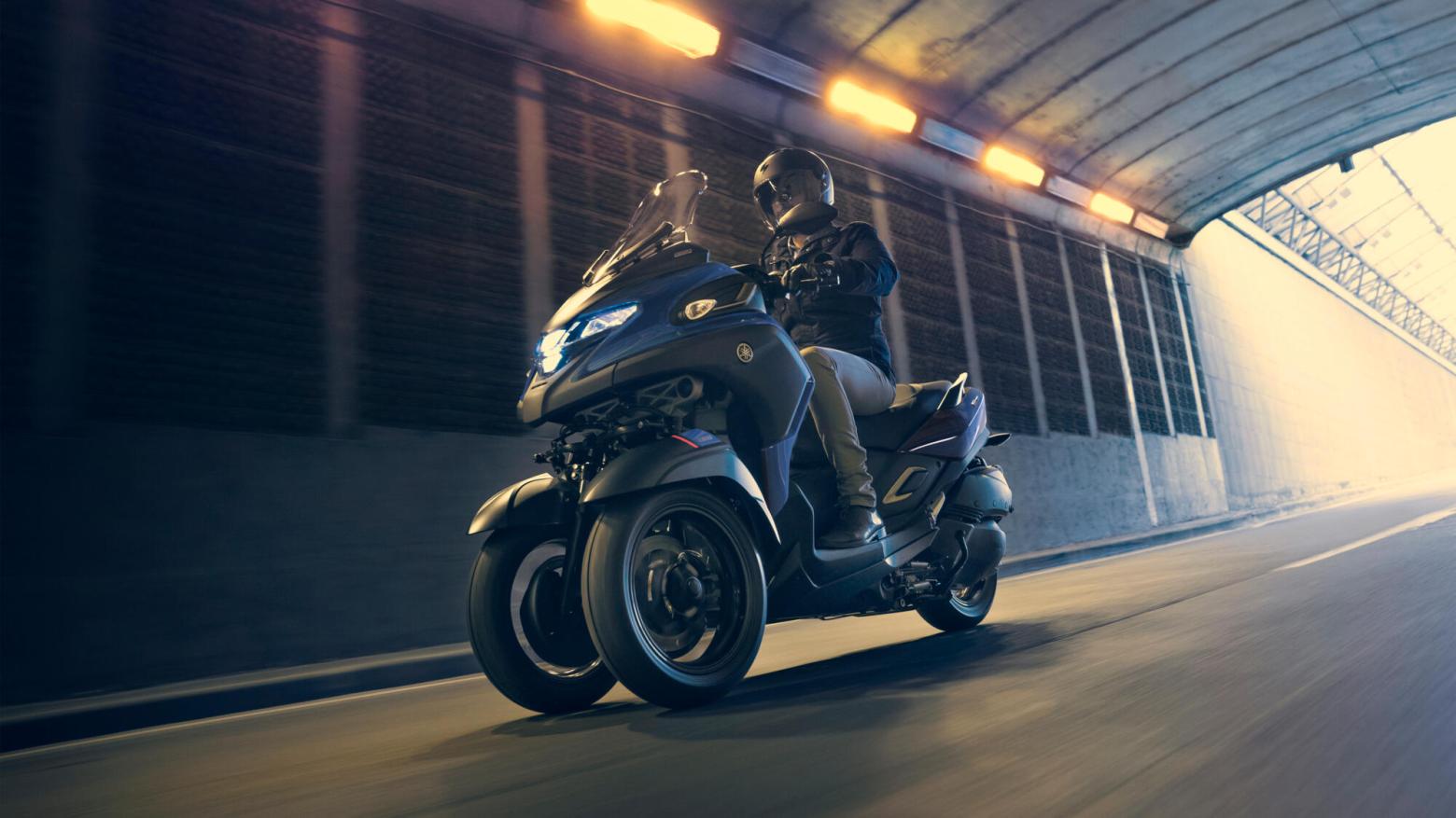 Yamaha Tricity 300 - 27.3hp, 29Nm tork, 160 km/h en yüksek hız