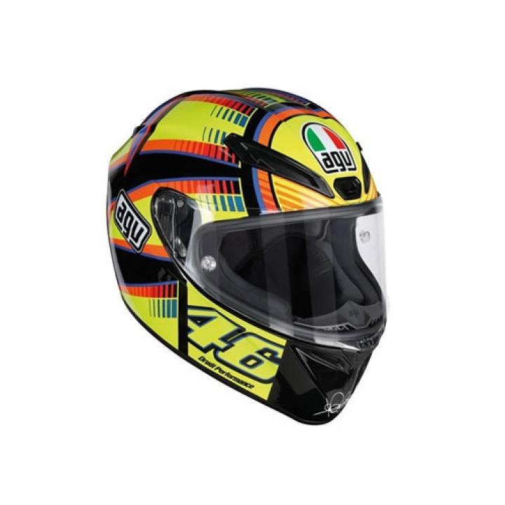 AGV Veloce S Helmet Features, Model Name: Veloce S, Weight: 1.4, Material: 3, Certificate: UN ECE REG 22.05, All AGV Model Specifications