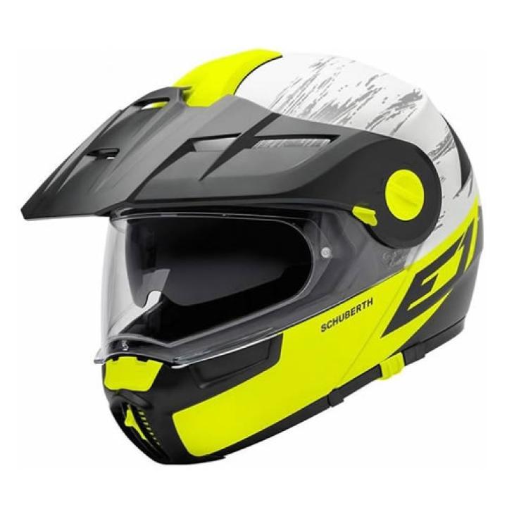 SCHUBERTH E1 Helmet Features, Model Name: E1, Weight: 1.7, Material: 3, Certificate: UN ECE REG 22.05, All SCHUBERTH Model Specifications