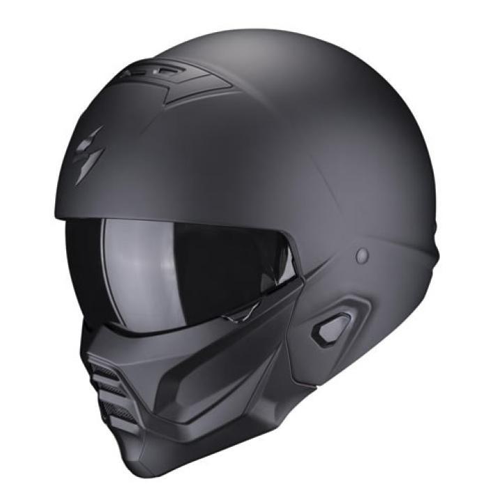 SCORPION EXO COMBAT Helmet Features, Model Name: COMBAT, Weight: 1.4, Material: 1, Certificate: UN ECE REG 22.05, All SCORPION EXO Model Specifications