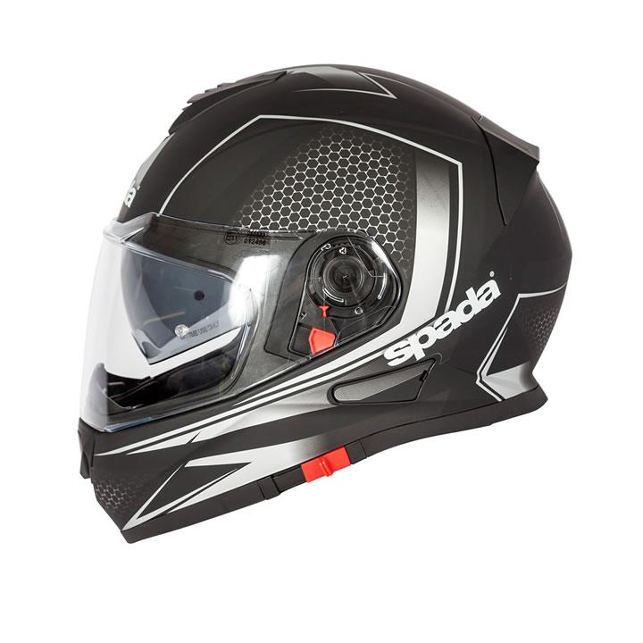 SPADA RP One Helmet Features, Model Name: RP One, Weight: 110, Material: 2, Certificate: UN ECE REG 22.05, All SPADA Model Specifications