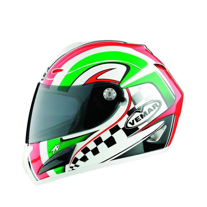 VEMAR VSREV Helmet Features, Model Name: VSREV, Weight: 1.3, Material: 5, Certificate: UN ECE REG 22.05, All VEMAR Model Specifications