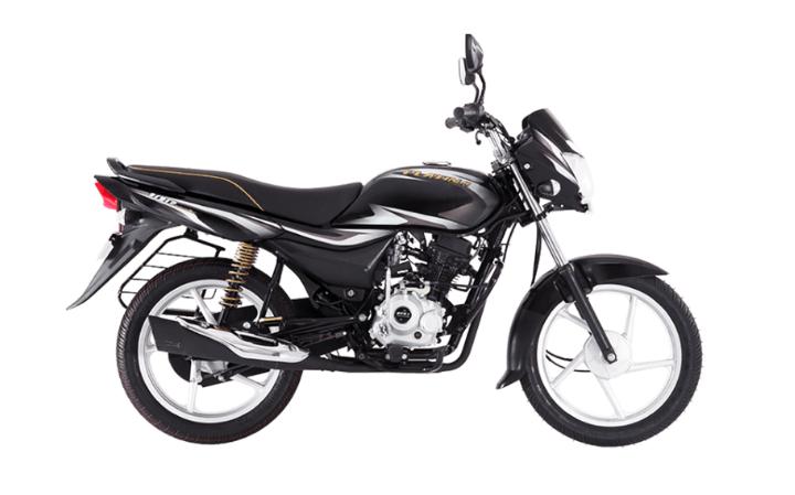 Bajaj Platina 100 Motorcycle Model Specifications: Torkue:7.9nm., Power:8.3hp, Weight:120, Top Speed:85, Fuel Capacity: 11.5, Fuel consumption: 2.2, Number of Cylinders:1, Number of Valve: 2