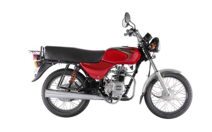 Bajaj Boxer 100 Spoke Motorcycle Model Specifications: Torkue:8.2nm., Power:8.1hp, Weight:109, Top Speed:85, Fuel Capacity: 9.3, Fuel consumption: 2.4, Number of Cylinders:1, Number of Valve: 2