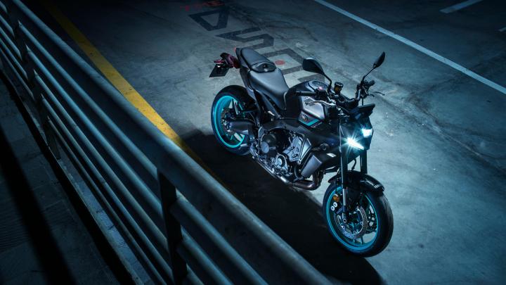 Yamaha has unveiled the 2024 MT-09 and MT-09 SP, the latest iterations of its popular hyper-naked middleweight sport motorcycles, celebrating the 10th anniversary of the MT series. The new MT-09 maintains the 890cc DOHC inline-Triple engine, cast aluminum frame, and 6-axis IMU from the previous model but introduces features like Back Slip Regulator, third-generation Quick Shift System, and a Brembo radial master cylinder. The MT-09 SP further enhances the experience with Brembo Stylema monoblock calipers, DLC-coated KYB fork, Öhlins shock, and four Track modes. Both bikes offer customizable Yamaha Ride Control settings, innovative turn signal functions, improved ergonomics, and a redesigned headlight. The distinct crossplane Triple engine is accompanied by a new two-air intake design for enhanced sound. The 2024 models also feature a larger 5-inch TFT display, upgraded handlebar switches, and standard connectivity via Yamaha's Y-Connect app. The MT-09 will be available in March 2024 with an MSRP of $10,599, while the MT-09 SP, priced at $12,299, will arrive in late spring 2024.